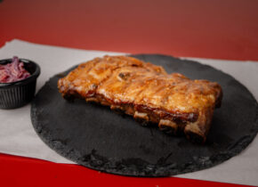 Promo 3: Costillar baby ribs 1 papas fritas grande