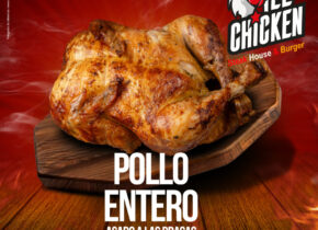 Pollo Entero Asado a las Brasas