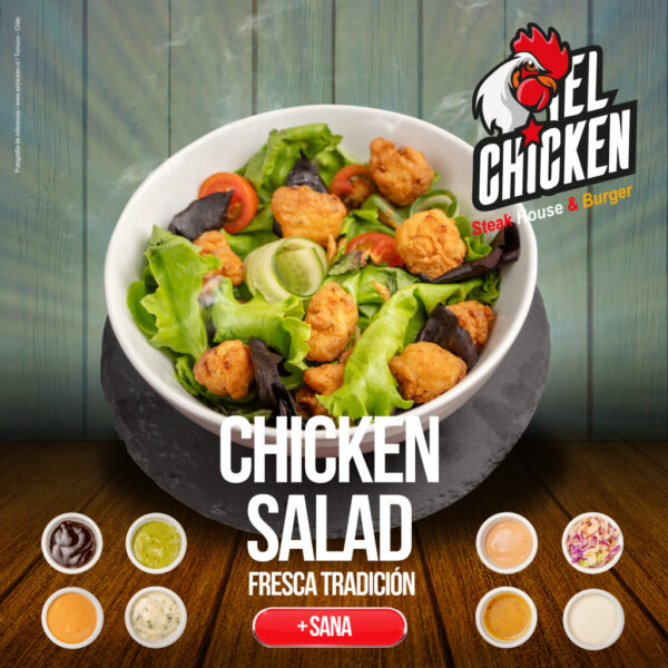 Chicken pop cesar